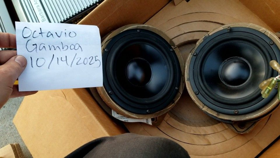Seas Prestige 6.5 Inch Mid Bass SQ Woofers