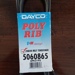 NEW Dayco Poly-V Belt 6PK2195