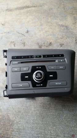 2012-2015 honda civic oem radio