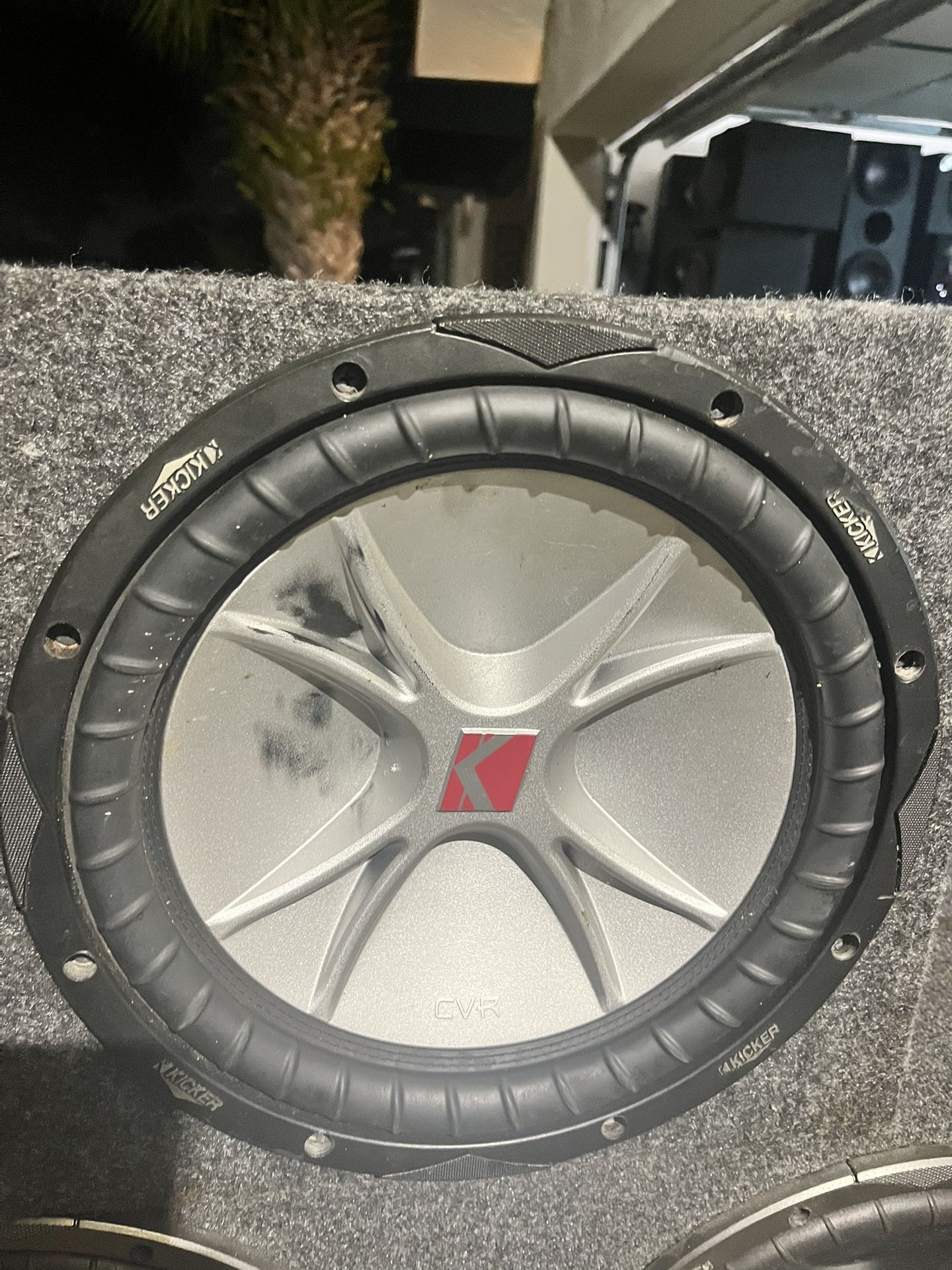 Single Kicker Cvr 12 Dual Voice Coil 