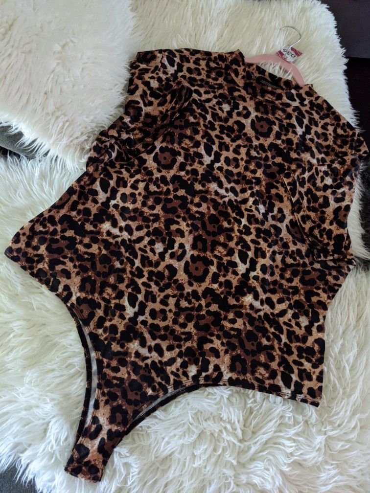 Leopard Brand New Bodysuit