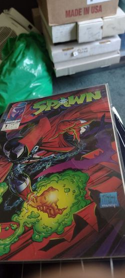 Comic Spawn #1 Rare find Excellent condition and value cash porch pickup Redmond