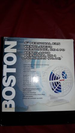 NEW Boston Mini Electrical Fan. $10