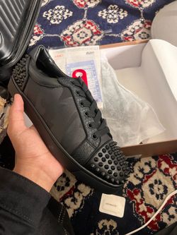Christian Louboutin Spiked Low-Top Sneakers