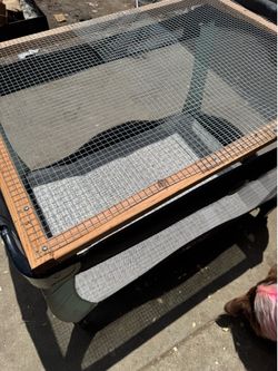 Brooder set up