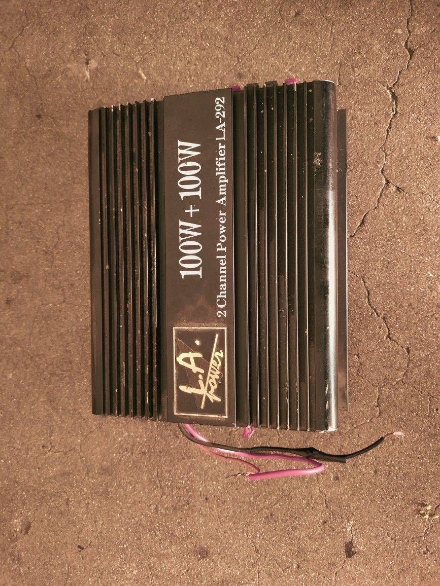 LA Power Car Amplifier