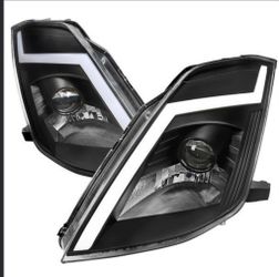 Specd Headlights 2003-2007 Nissan 350z Drl Led Xenon HID Sequential 