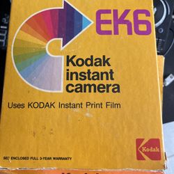 Kodak EK6 Instant Film Camera