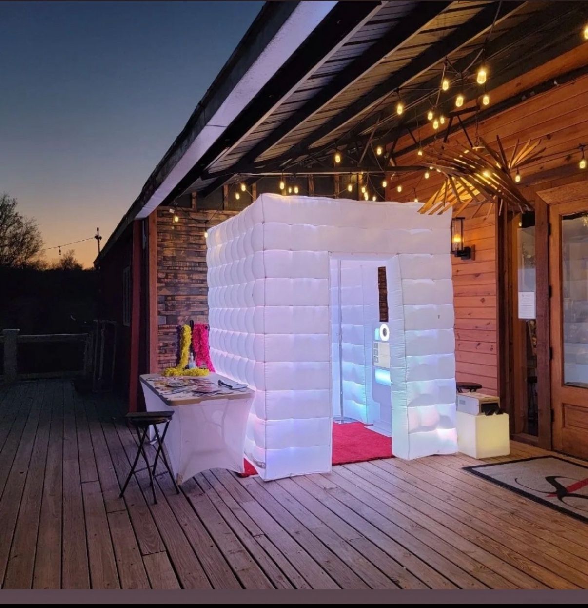 New Led Inflatable For Photo Booth