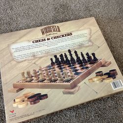 Chess And Checkers Barely Used