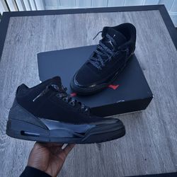 2025 Air Jordan 3s Black Cats 