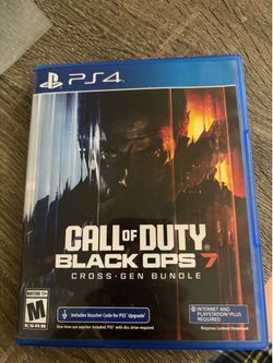 Call of duty black ops 7 for ps4