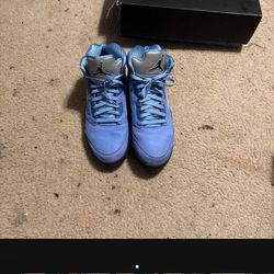 UNC Jordan 5s 12.5
