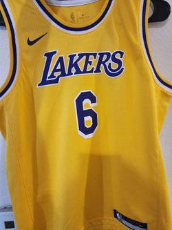 Lakers LeBron James dri fit NBA jersey