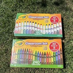 Crayola Classroom Set Crayons And Markers