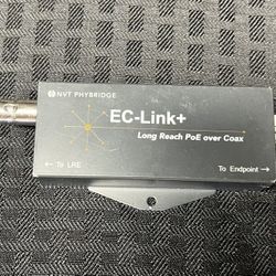 NVT Phybridge EC-Link+ Long Reach PoE Over Coax