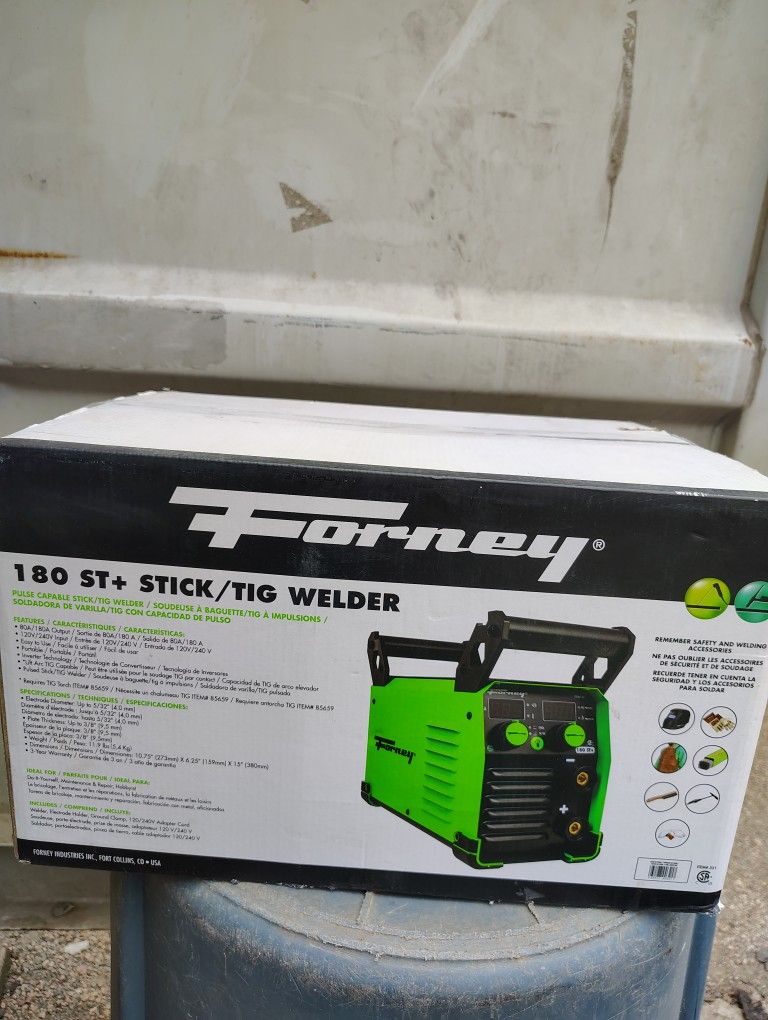 Forney 180 St + Stick/Tig Welder