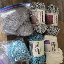 Velvet Yarn Lot
