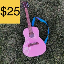 First Act Discovery Pink Acoustic Guitar (Selling for $25)