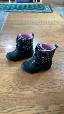 Girls Winter Snow Boots, Carters Size 13