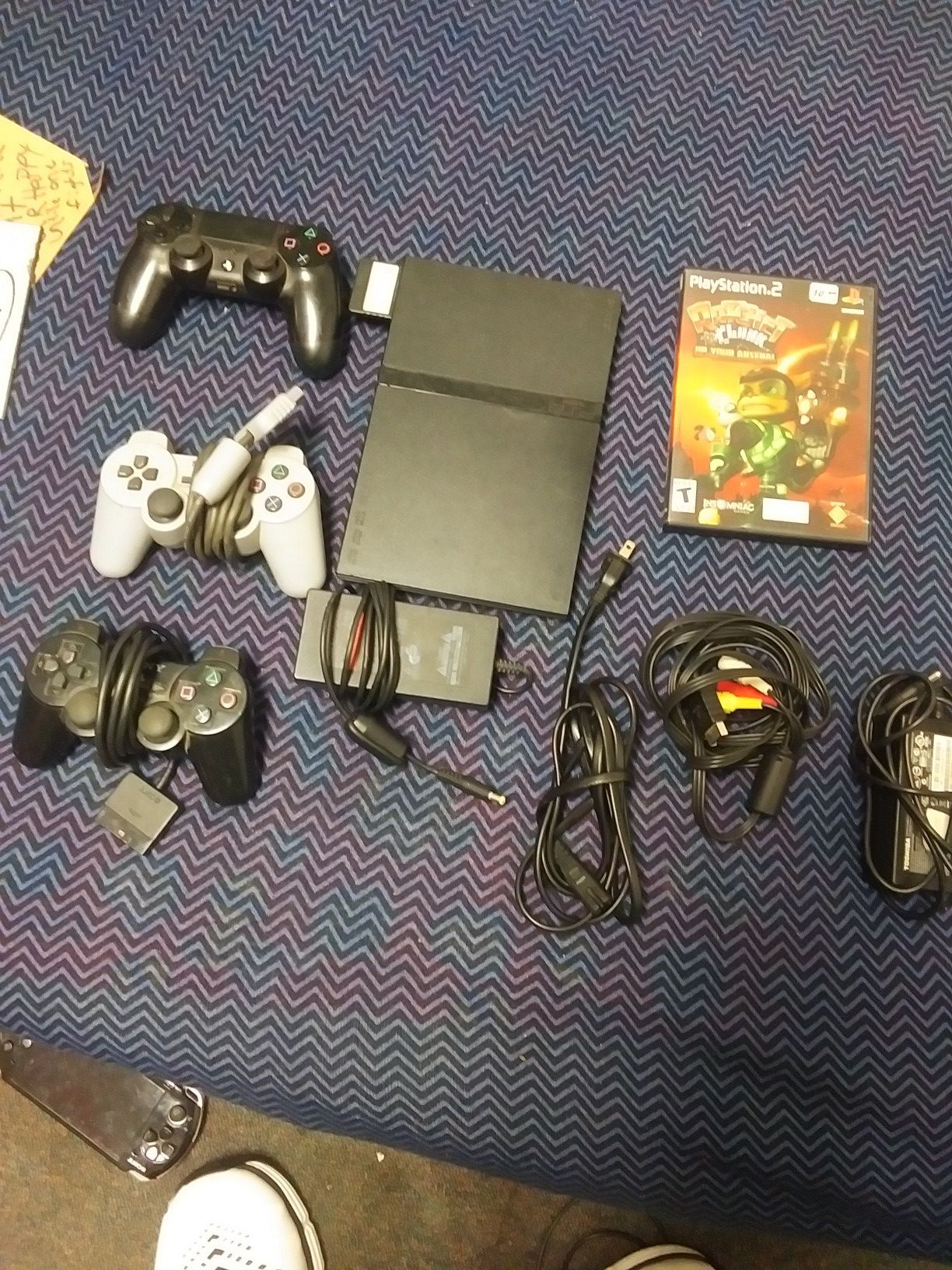 Ps2 with 3 controlers
