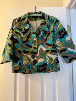 Silk jacket size M