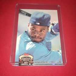 Perfect Mint 1992 Ken Griffey Jr. Baseball Card Topps Stadium Club Members Choice #603