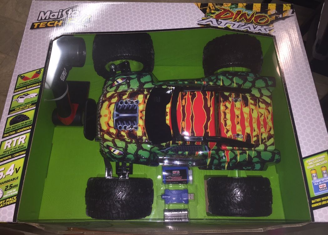 Large Dino Attak R/C Truck!