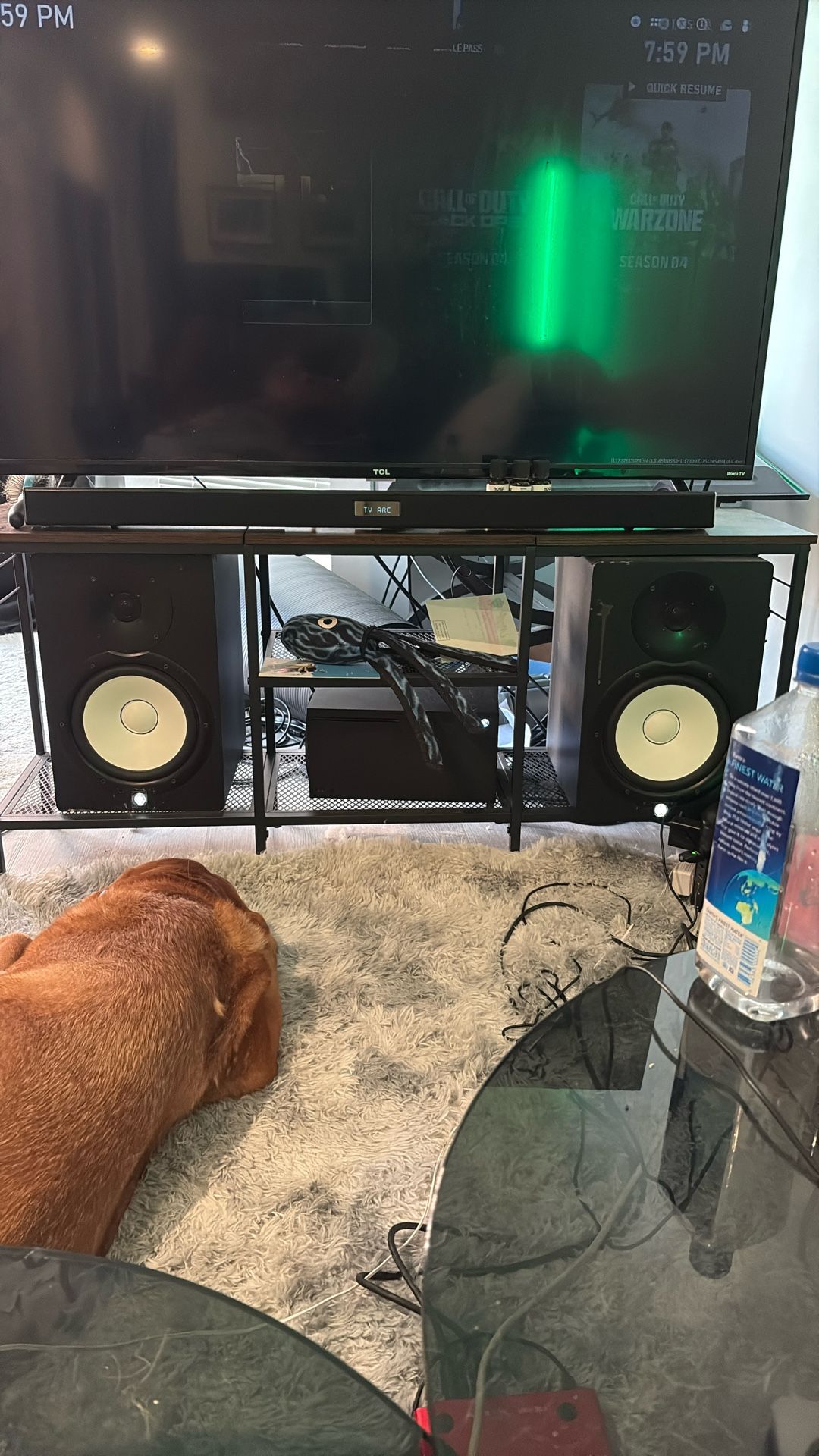 Yamaha HS8 Studio Speakers. With Needed Wires And Control Box.