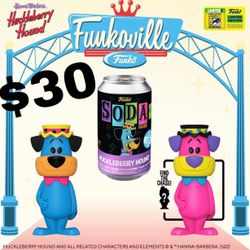 (NEW) Funko Soda Hanna-Barbara Huckleberry Hound Blacklight Soda (SDCC 2022 Exclusive)(LE 5,000) Perfect Gift for any Hanna-Barbara Collector