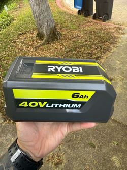 Ryobi 40V 6Ah Lithium Battery