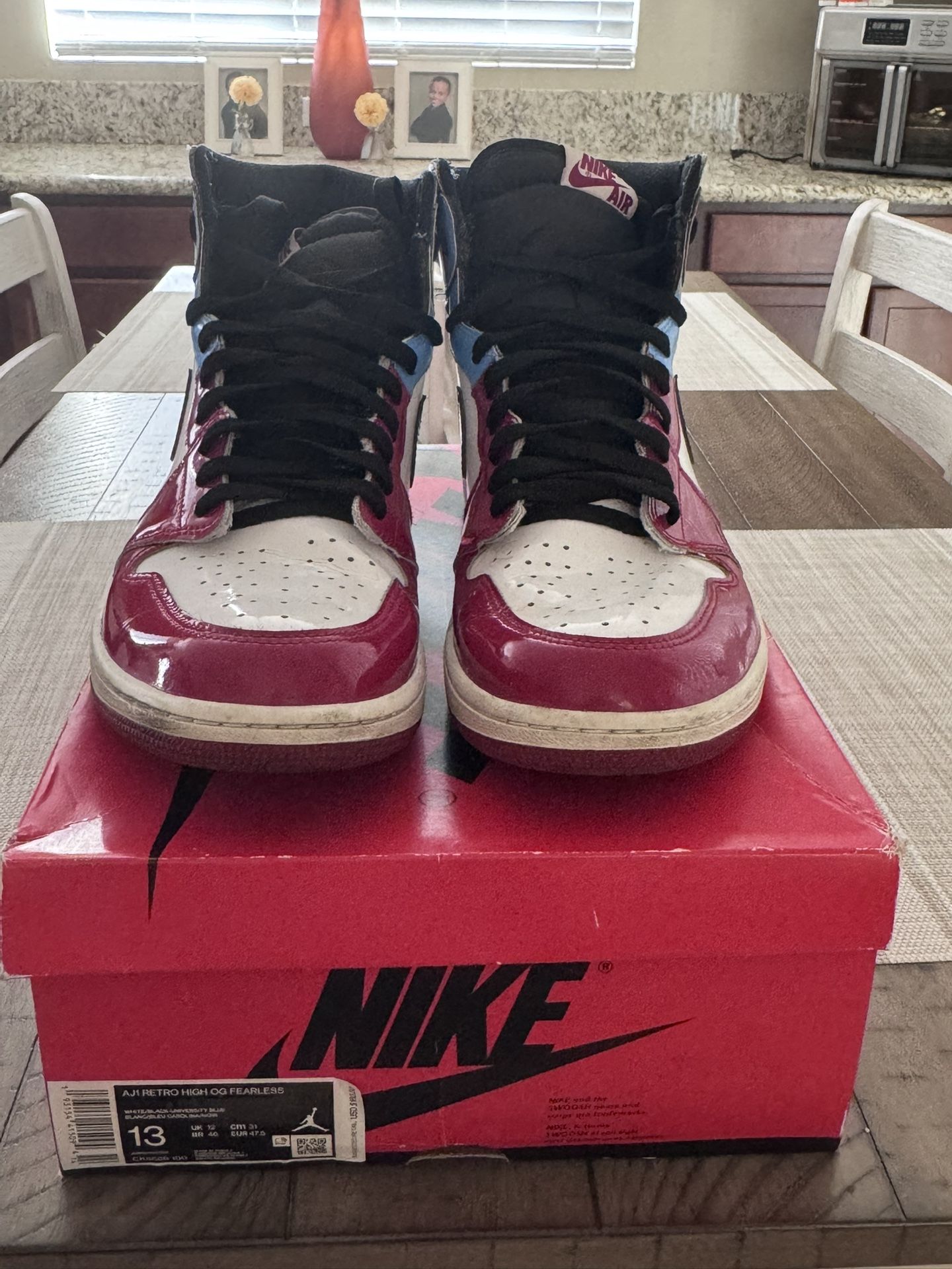 Jordan 1 Retro High ( Fearless UNC Chicago)