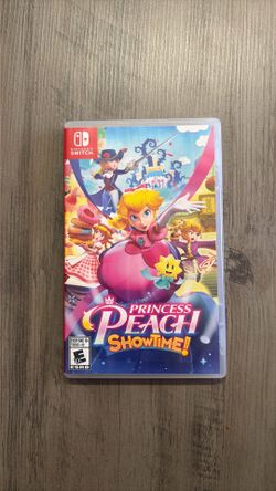 Princess Peach Showtime switch game