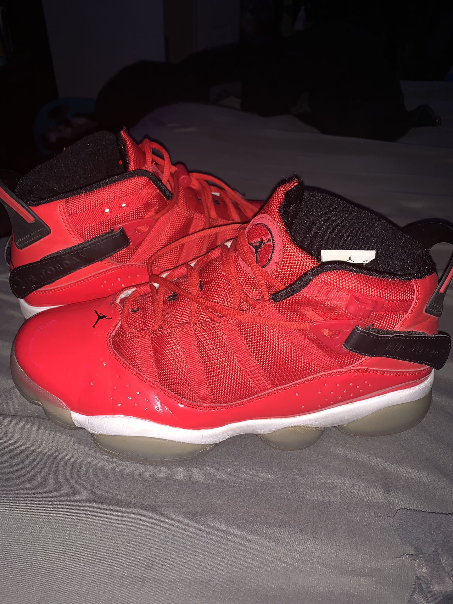 Jordan 6 Rings Gym Red, Size 10s