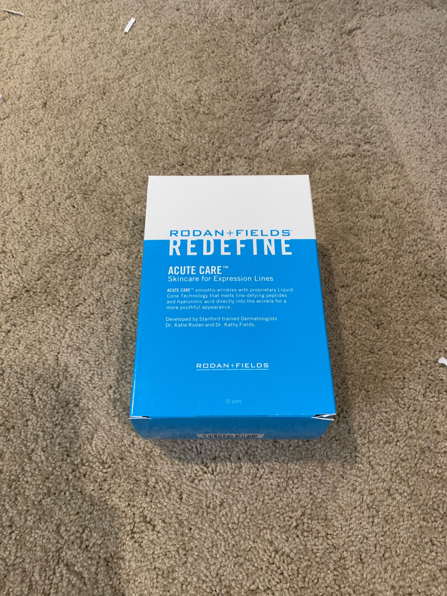 8 pairs of Rodan +Fields Acute Care patches