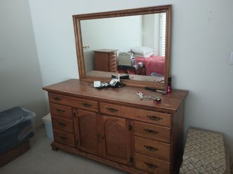Dresser with Mirror