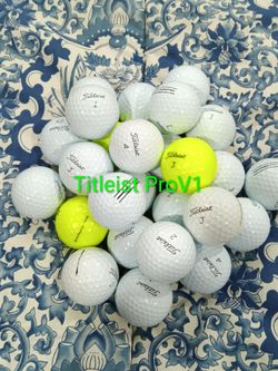 25 Used Titleist ProV1 Balls in Excellent Condition NM