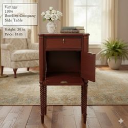 Vintage 1994 Bombay Company Side Table