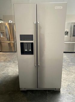 KitchenAid Side by Side Refrigerator Stainless Steel