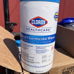 Box Of Bleach Wipes 