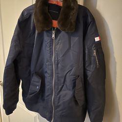 Tommy Hilfiger Bomber Jacket 2xl $55  NEW