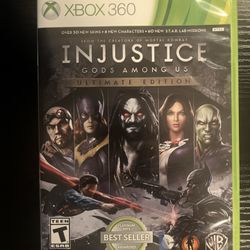 Xbox 360 Game Disc - Injustice: Gods Among us (Ultimate Edition)