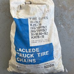 Snow tire Chains