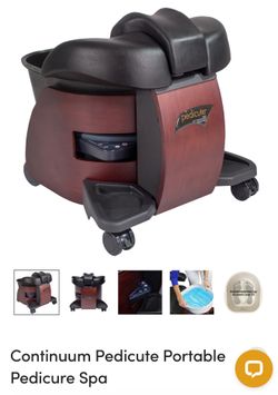 Continuum Pedicute Portable Pedicure Spa