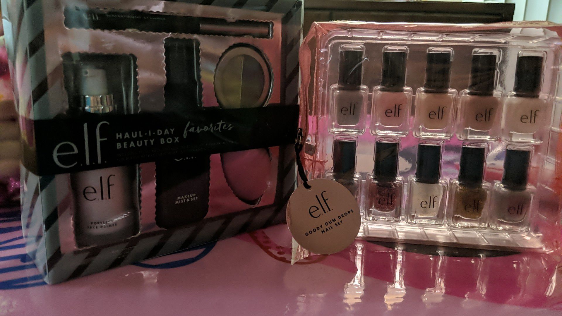 e.l.f. Haul-I-Day Beauty Box and Nail Polish Set