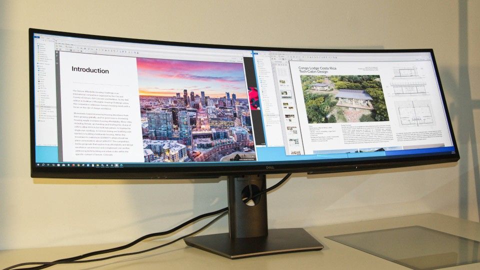 Dell UltraSharp U4924DW 49" WQHD IPS LCD Curved Widescreen Monitor