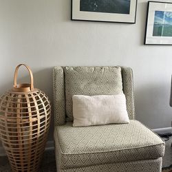 Green And White Chair