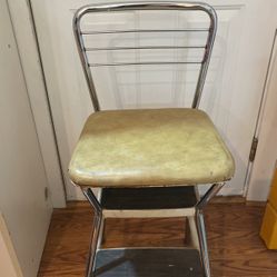 Vintage Cisco Step Stool Chair