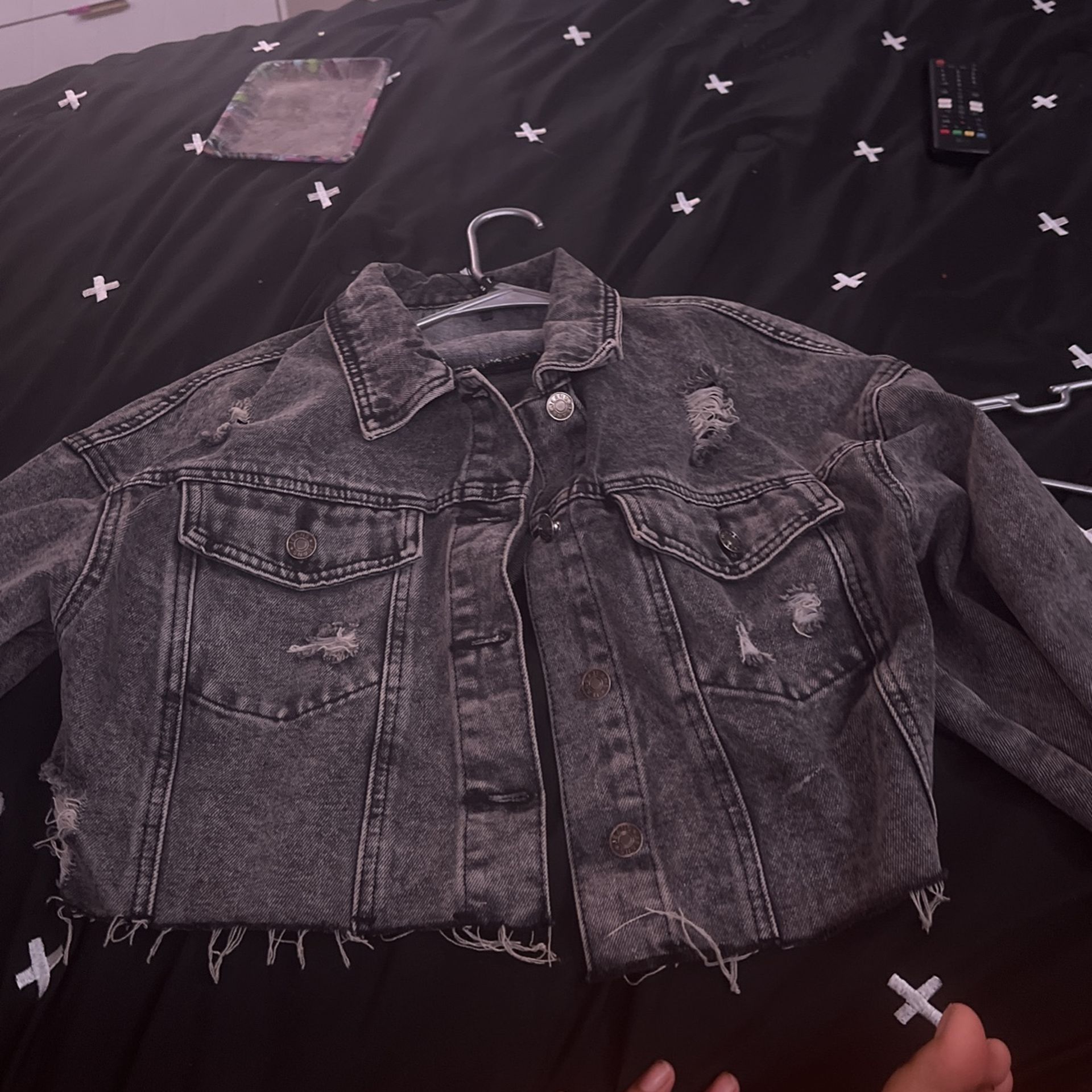 Cropped Jean Jacket 