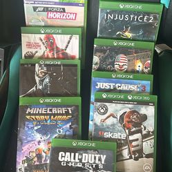 Xbox One Game (Pick Up Only) EACH SOLD SEPARATELY NOT 0$!!